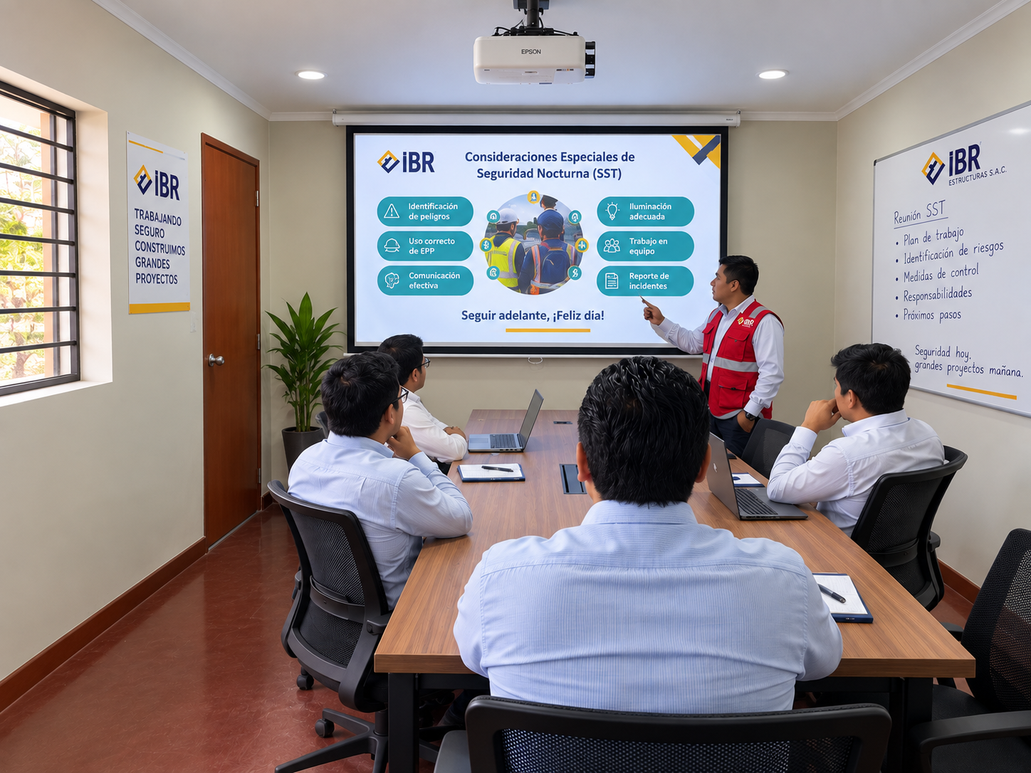 Responsabilidad y capacitación del equipo
